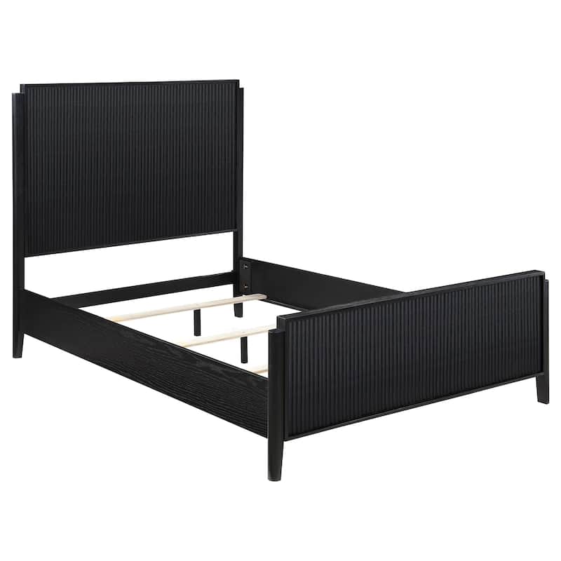 Brookmead Transitional Panel Bedroom Set Black