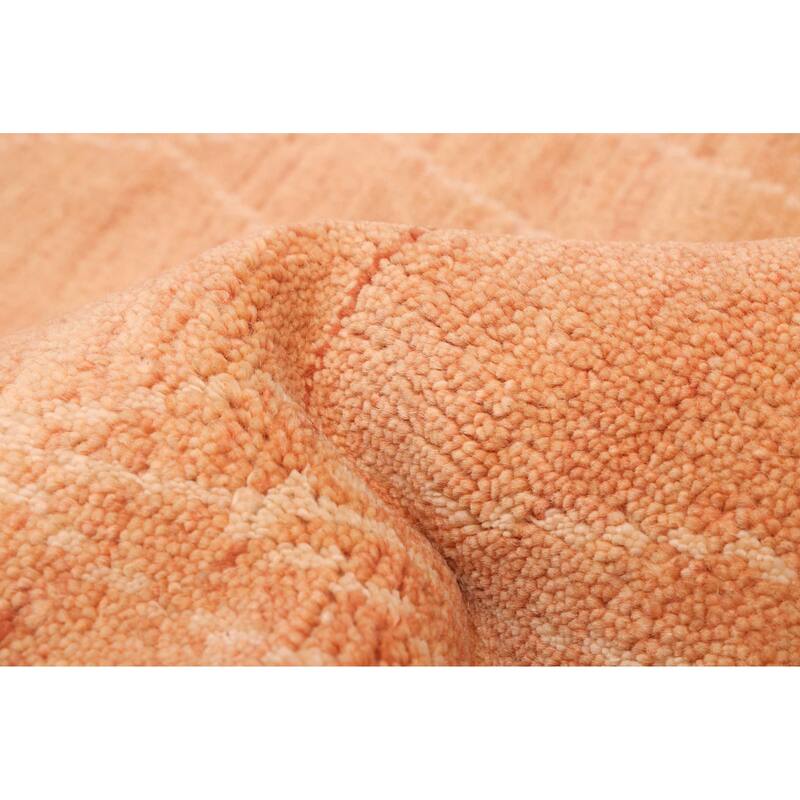 ECARPETGALLERY Hand-knotted Tangier Light Copper Wool Rug - 9'1 x 11'10