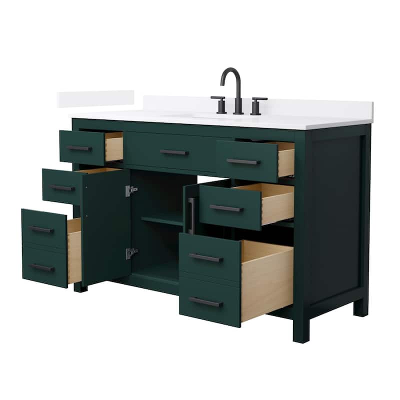 Wyndham Collection WCG2424-54S-QTZ-US3MXX Beckett 54" Free Standing