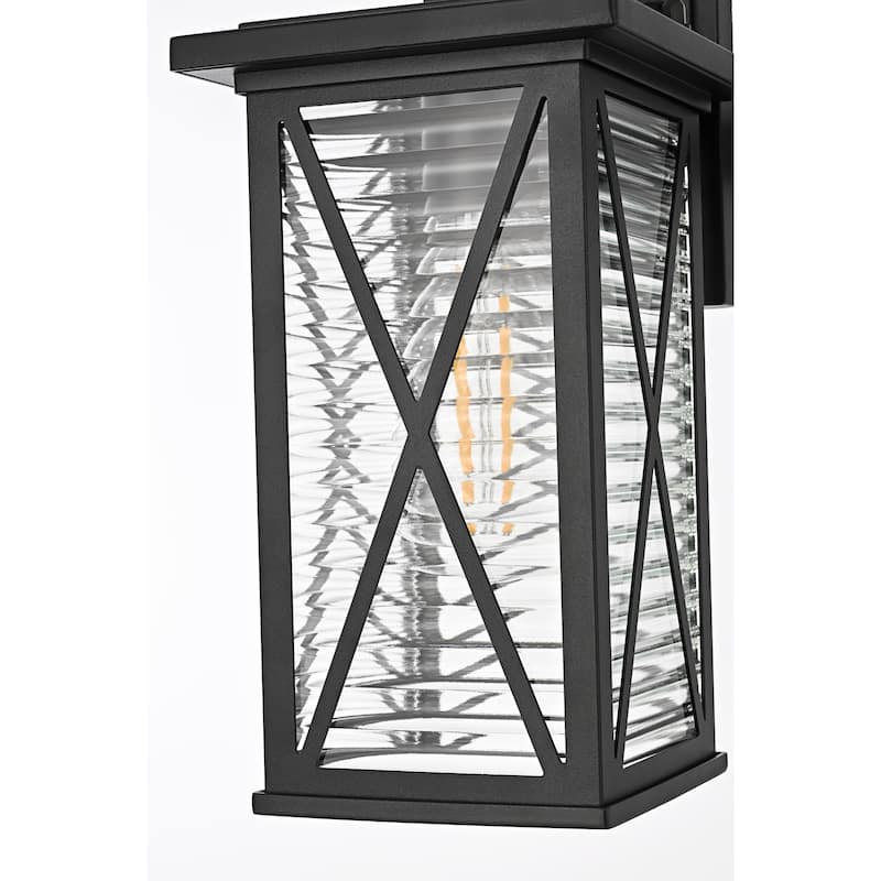 Kensington Outdoor Wall sconce in Black