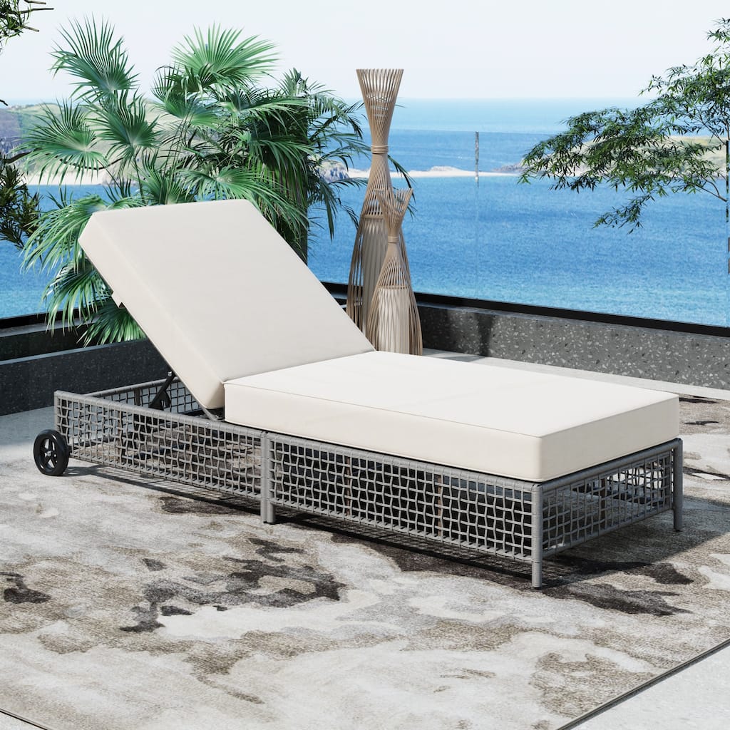 Outdoor Lounge Chair Set of 2