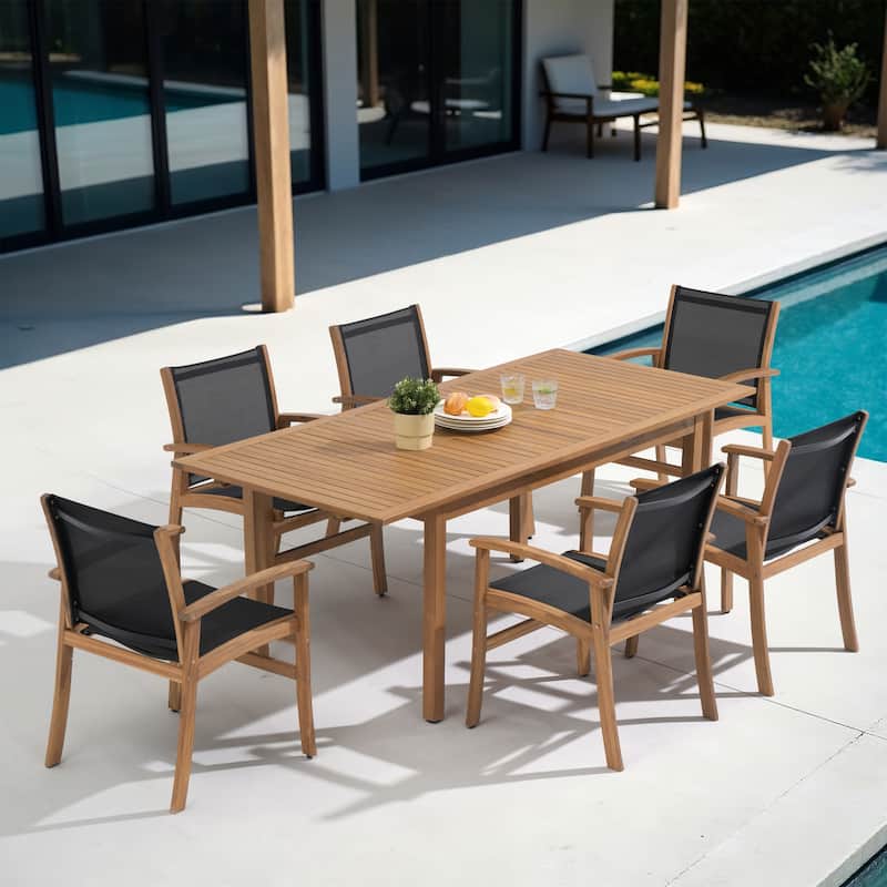7-Piece Outdoor Patio Garden Dining Set