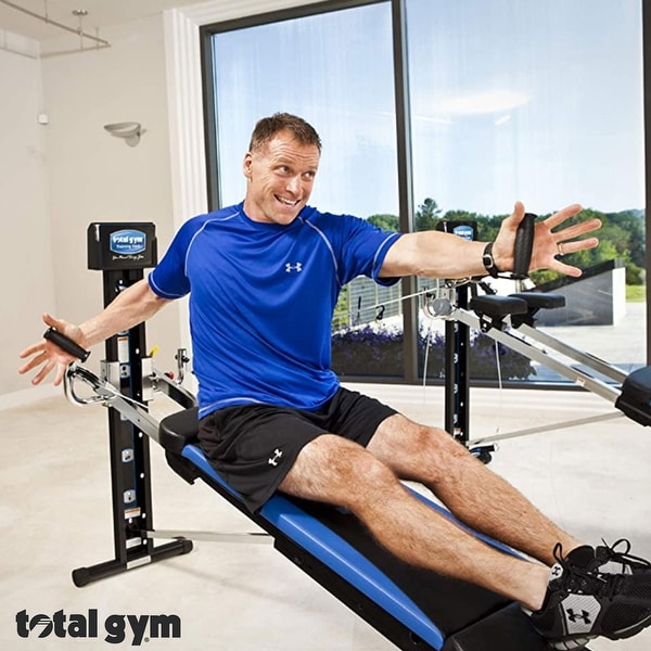Total Gym XLS トレーニングマシン Total Gym XLS Unisex Universal Home Gym Workout Machine with Ab