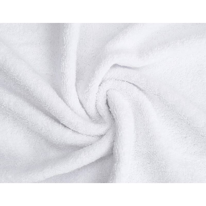 Delara Organic Cotton Luxuriously Plush Washcloths Pack of 6 |GOTS & OEKO-TEX Certified |650 GSM Long Staple | Quick Dry & Soft