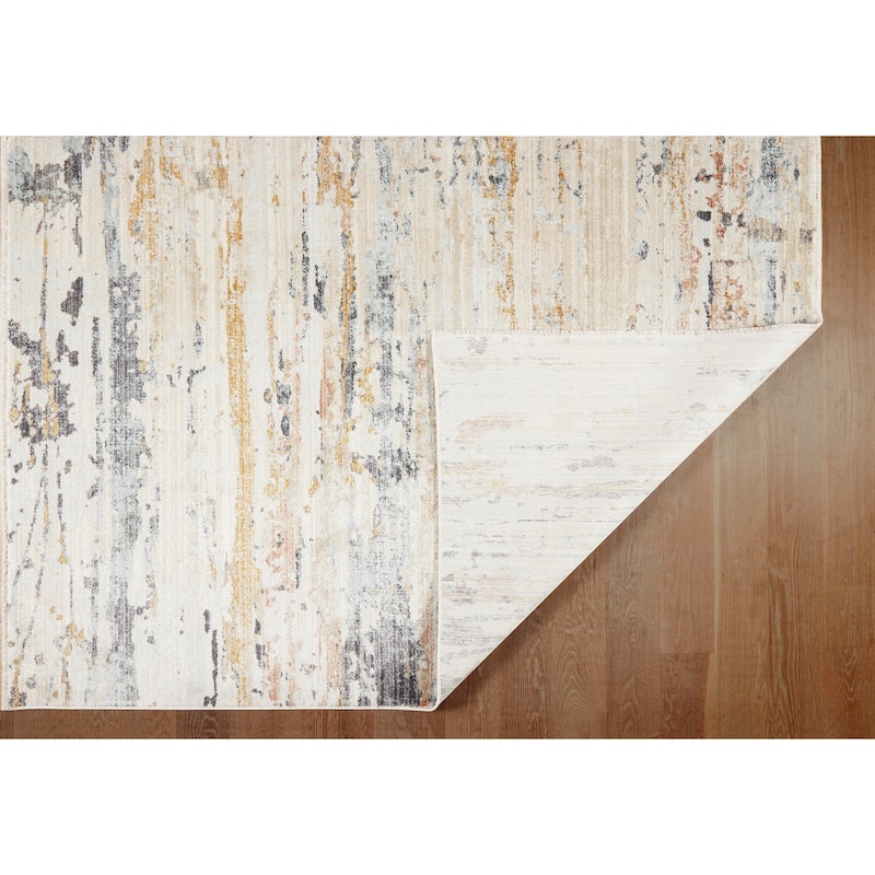Terra by Obeetee Umbria Brushstrokes Multi Rug