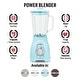 preview thumbnail 18 of 30, HADEN 5-Speed Power Blender with 1.75 Liter Glass Jug and Metal Housing