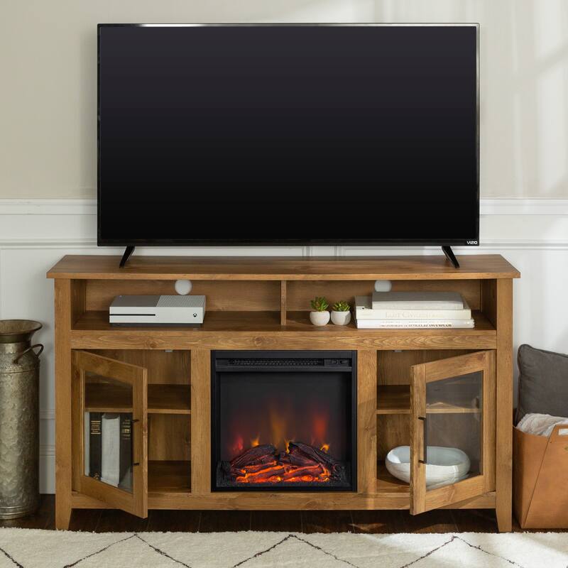 Middlebrook 58-inch 2-Door Highboy Fireplace TV Stand