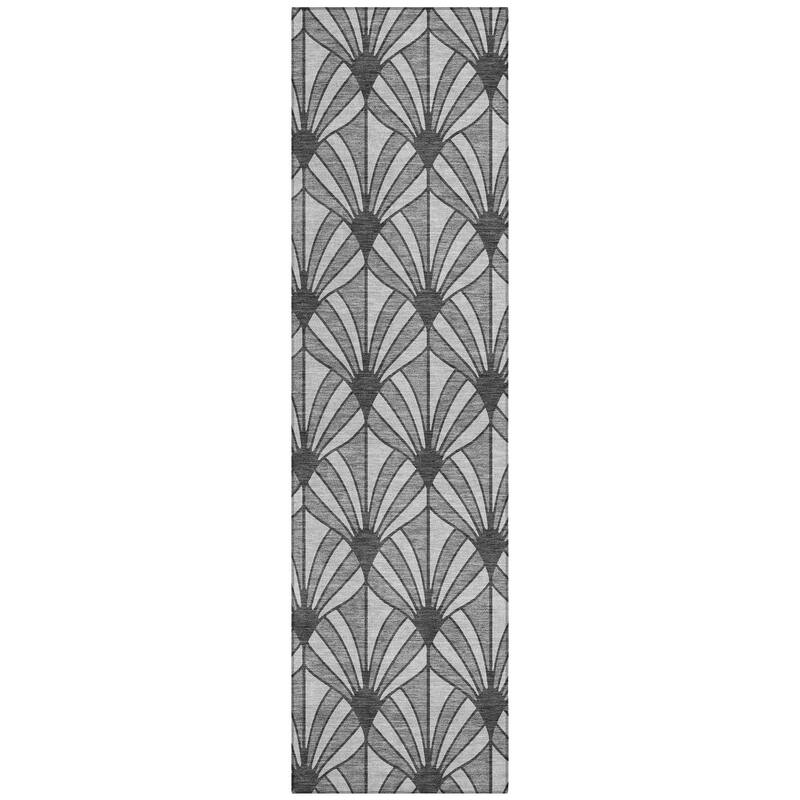 Machine Washable Indoor/ Outdoor Casual Kim Chantille Rug