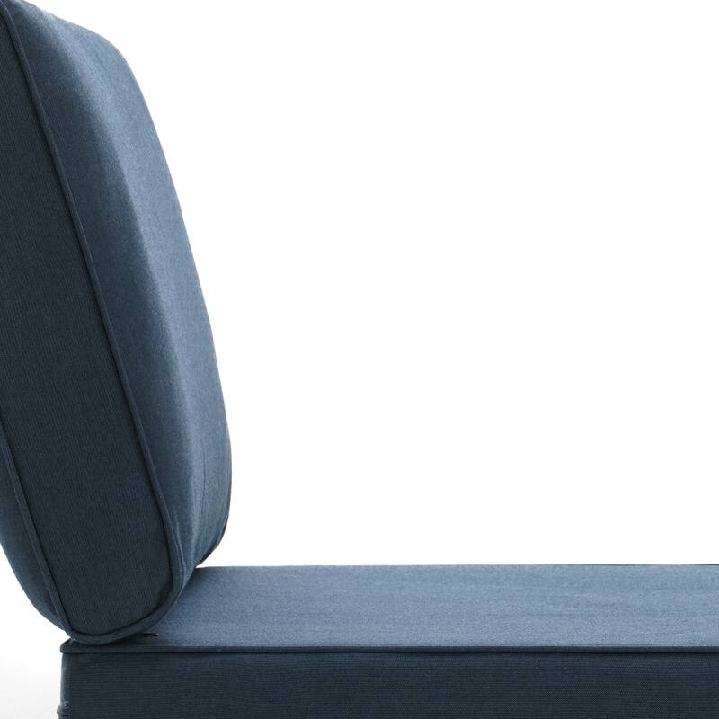 Outdoor 4.7" Thick Sunbrella Cushion Set with Back and Seat Cushions