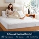 preview thumbnail 19 of 18, Serta Microfiber Zoned Control Heated Mattress Pad with 10 Heating Levels