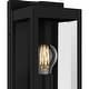 preview thumbnail 5 of 3, Earth Black Outdoor Wall Lantern from the Eastover Collection