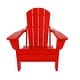 preview thumbnail 30 of 101, POLYTRENDS Laguna All Weather Poly Outdoor Adirondack Chair - Foldable