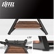 preview thumbnail 4 of 5, FITUEYES Universal TV Stand Tabletop Fits 55 to 85 inch TVs Walnut