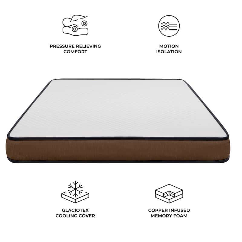 Brooklyn Bedding Copperflex 401 Cooling Mattress Topper