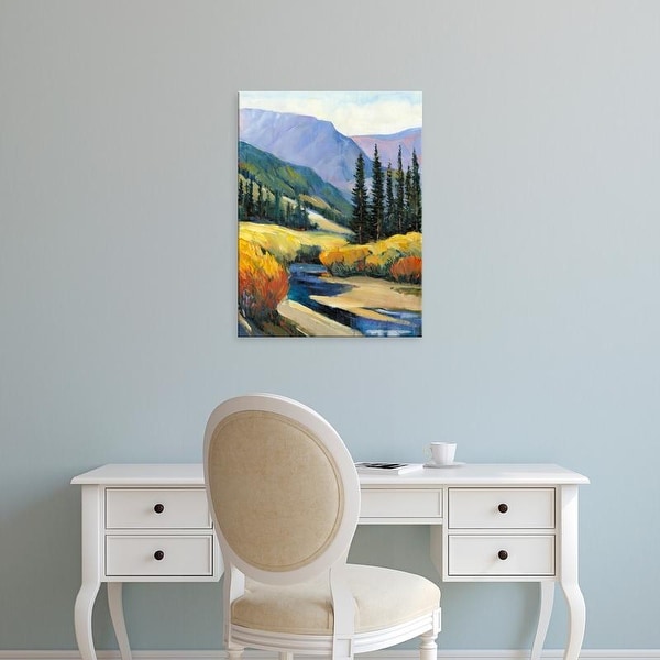 Easy Art Prints Tim OToole's 'Purple Mountain Majesty I' Premium Canvas Art