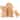 Size #28 Tapered Cork Stoppers (1.85 Inches, 6 Pack)