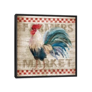 iCanvas "Morning Market" by Conrad Knutsen Framed Canvas Print - Bed ...