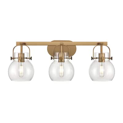 Innovations Lighting 423-3W-10-27 Pilaster II Sphere Vanity Pilaster