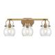 Option Brushed Brass / Clear