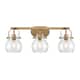 Option Brushed Brass / Clear
