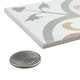 preview thumbnail 12 of 12, Merola Tile Revival Mini Memory 3-7/8" x 3-7/8" Ceramic Floor and Wall Tile