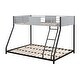 preview thumbnail 24 of 24, Metal Twin over Full Bunk Bed/ Heavy-duty Sturdy Metal