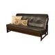 preview thumbnail 29 of 45, Copper Grove Uncompahgre Rustic Mocha Futon Set with Mattress