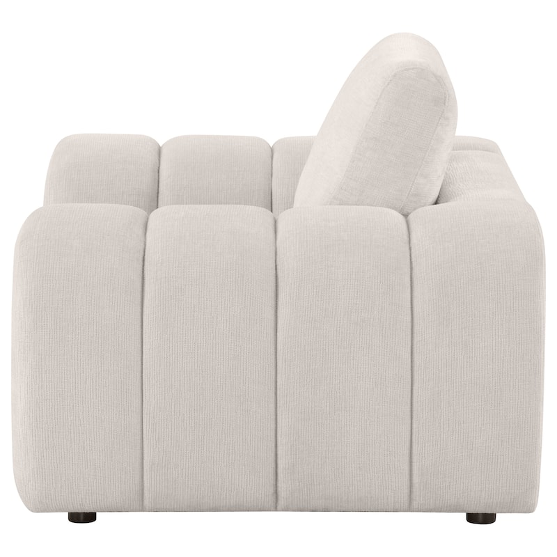 Burnett Chenille Upholstered Accent Chair