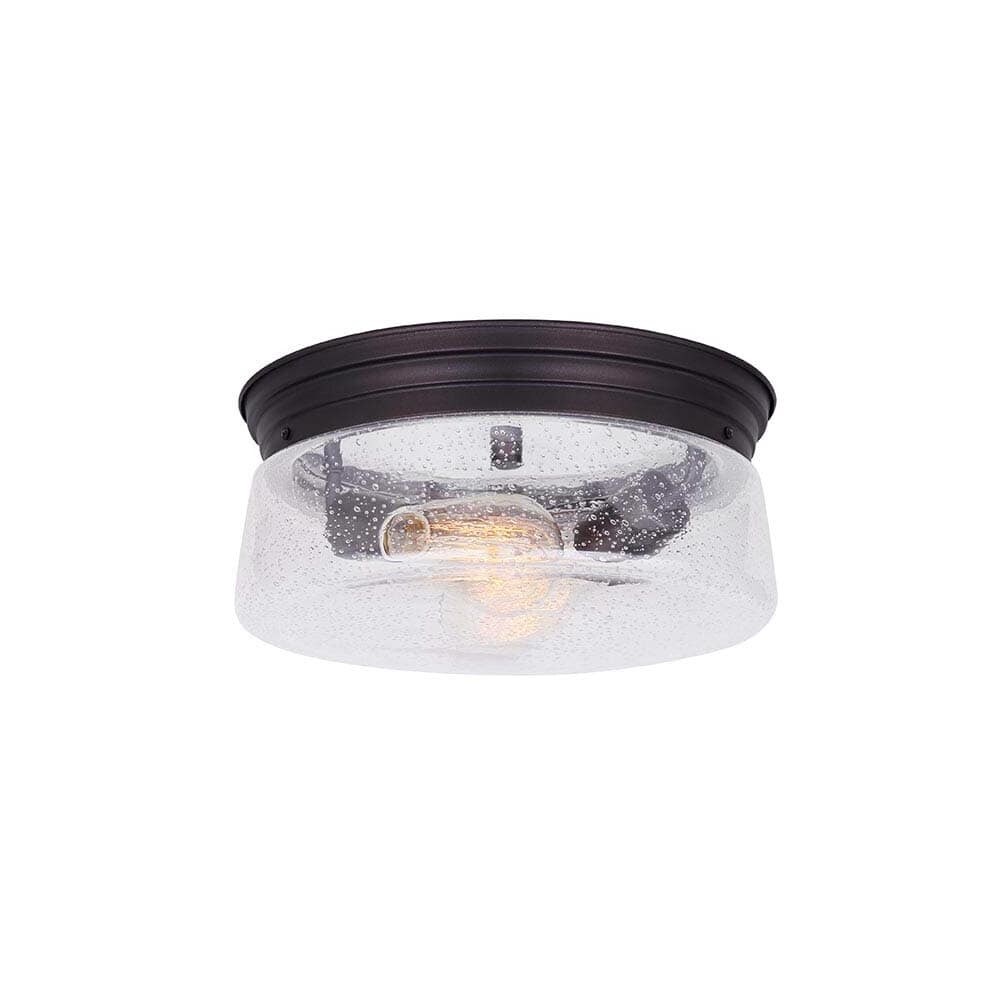 Canarm Ifm623a12 Mill 2 Light 12 Wide Flush Mount Ceiling Fixture