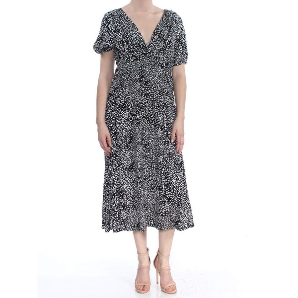 free people black and white dress