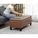 preview thumbnail 14 of 48, Adeco Storage Ottoman 41" Tufted Bench for Living Room Bedroom