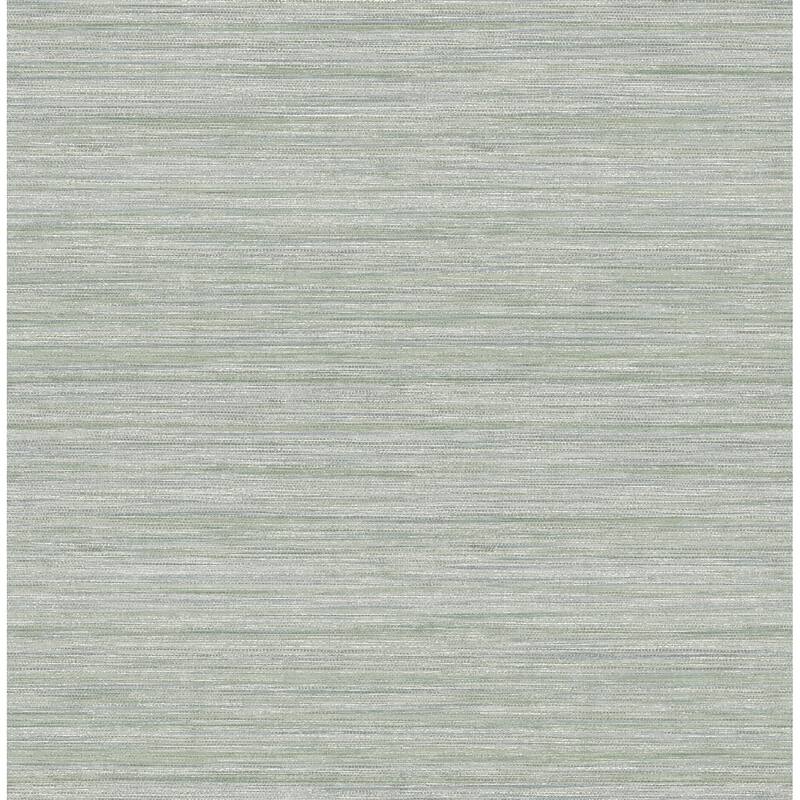 Scott Living Barnaby Sage Faux Grasscloth Wallpaper
