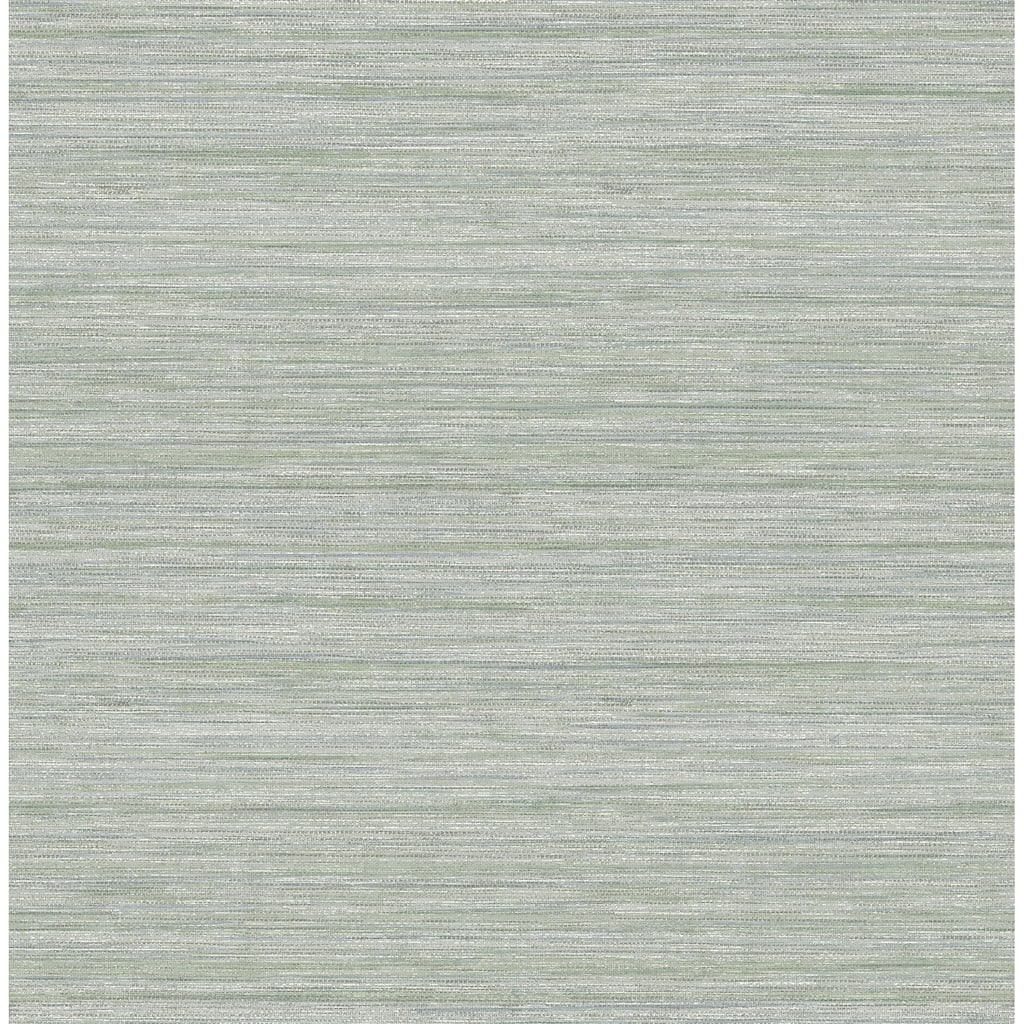 Scott Living Barnaby Sage Faux Grasscloth Wallpaper