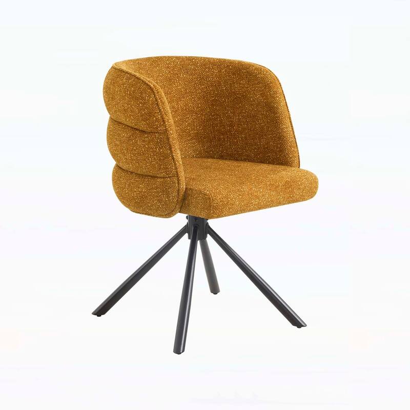 270° Swivel Home Chairs Set of 2,with Metal Base,Comfortable and Stylish for Various Rooms