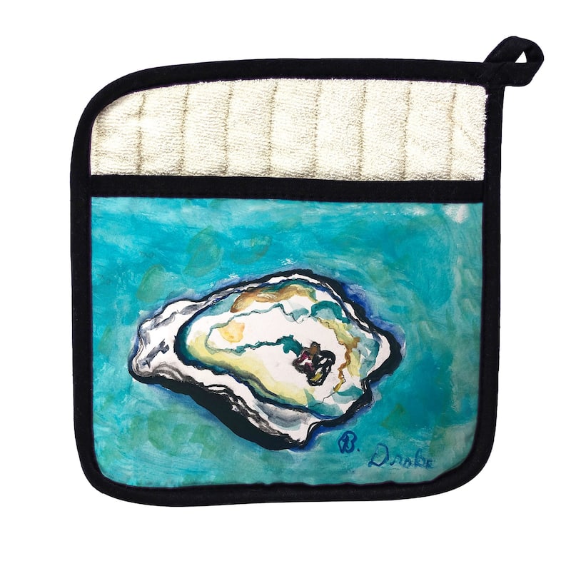 Single Oyster Pot Holder - 9x9