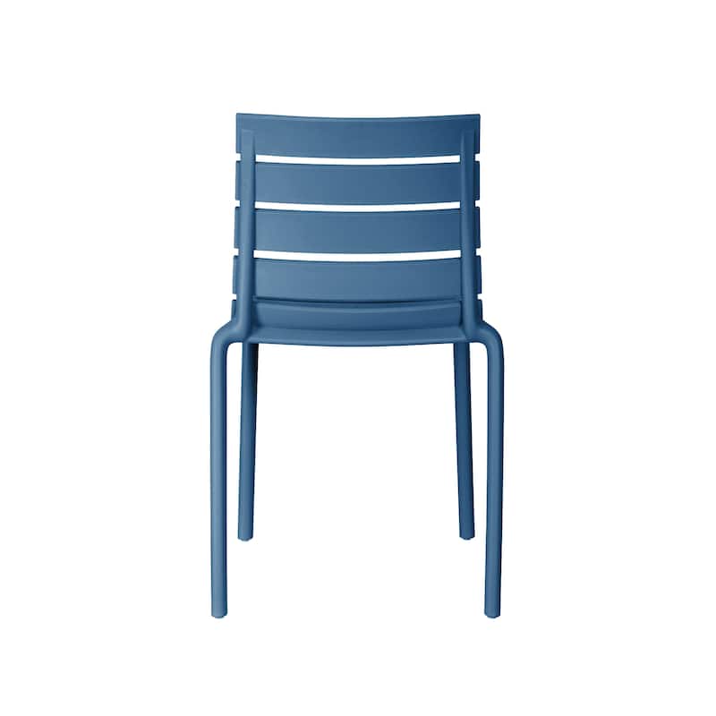 Rylan Set of 4 Stackable Dining Chairs, Indoor/Outoor