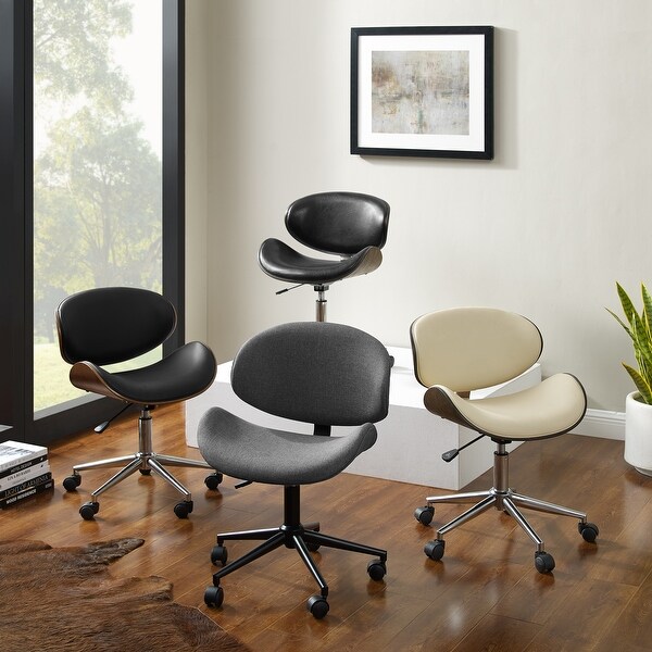 Madonna Mid-century Adjustable Office Chair by Corvus. Opens flyout.