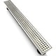 preview thumbnail 10 of 27, 36-Inch Linear Shower Drain with Stainless Steel Grate - 36 inch Brushed Nickel