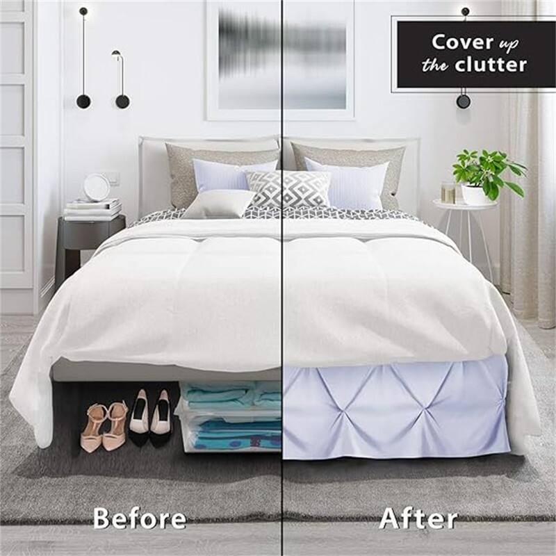 Pinch Pleat Bed Skirt