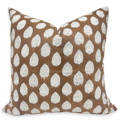 Fabdivine Cotton Bohemian Block print pillow Cover