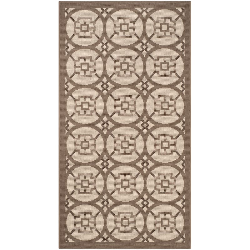 SAFAVIEH Courtyard Gaye Indoor/ Outdoor Waterproof Patio Backyard Rug