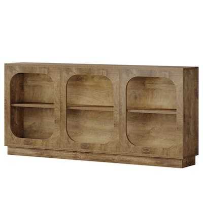 71'' Extra Long Console Table Behind Couch Sofa Table with Storage