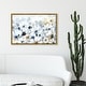 preview thumbnail 7 of 23, Oliver Gal 'Fields of Blue' Floral and Botanical Wall Art Framed Canvas Print Flowers - Blue, White
