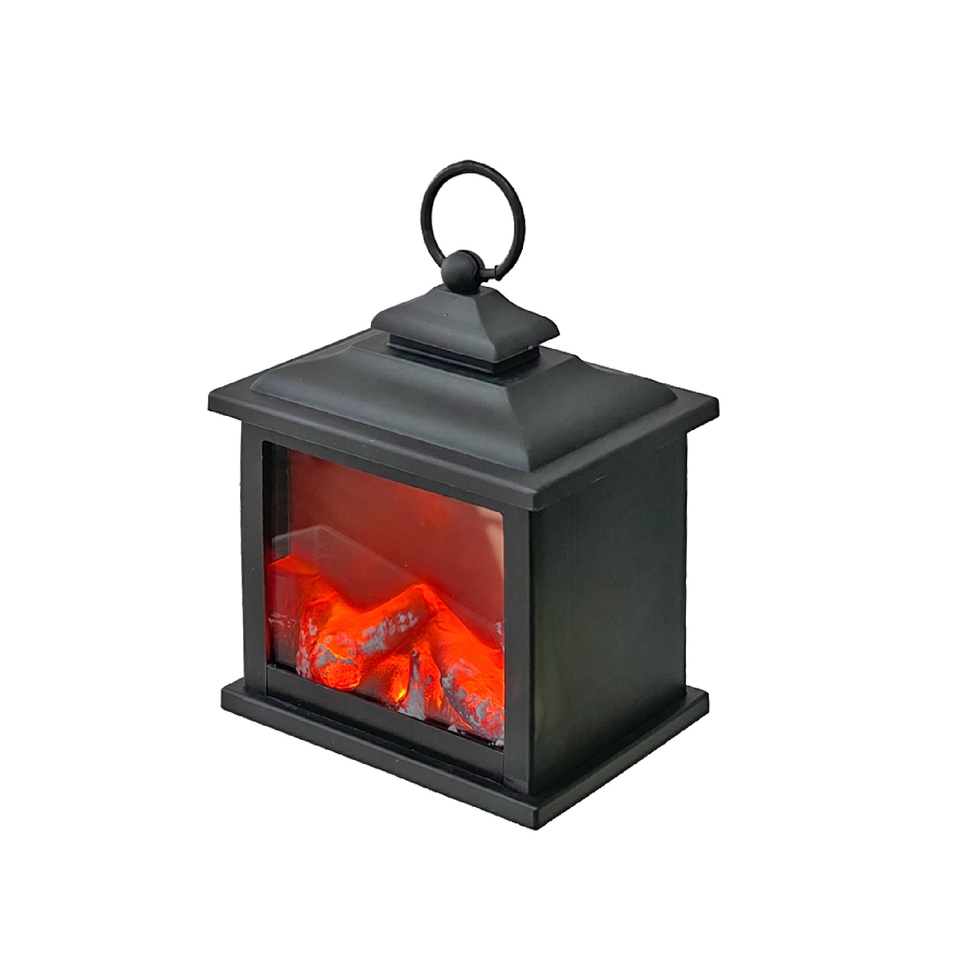 Led fire lantern on sale