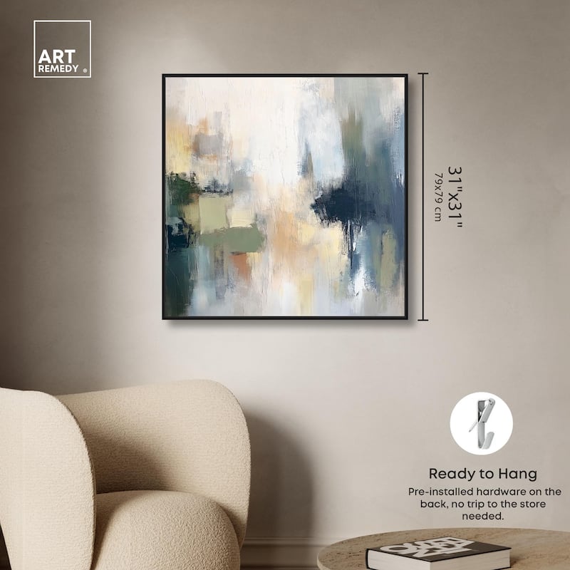 Abyssal Light Canvas by Art Remedy