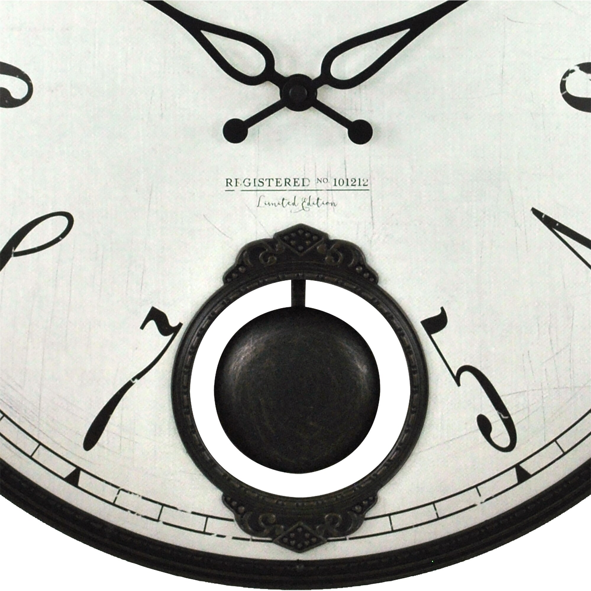 Shop Black Friday Deals On Firstime Co Bistro Pendulum Wall Clock American Crafted Oil Rubbed Bronze Plastic 15 75 X 2 X 15 75 In Overstock 28311960