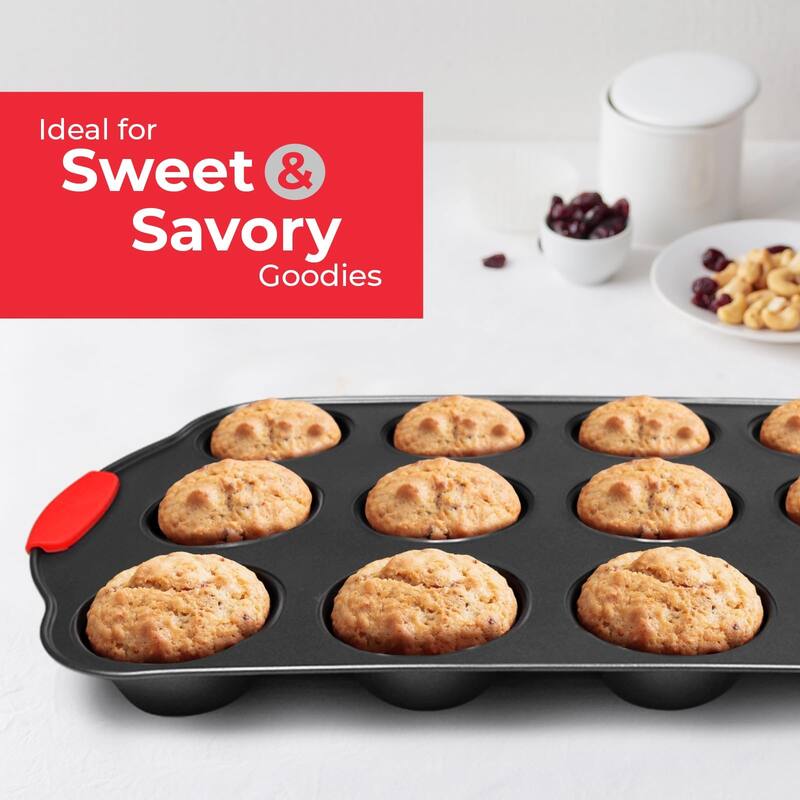 Baking Pan 8 Piece Set Nonstick Carbon Steel Oven Bakeware Kitchen Set