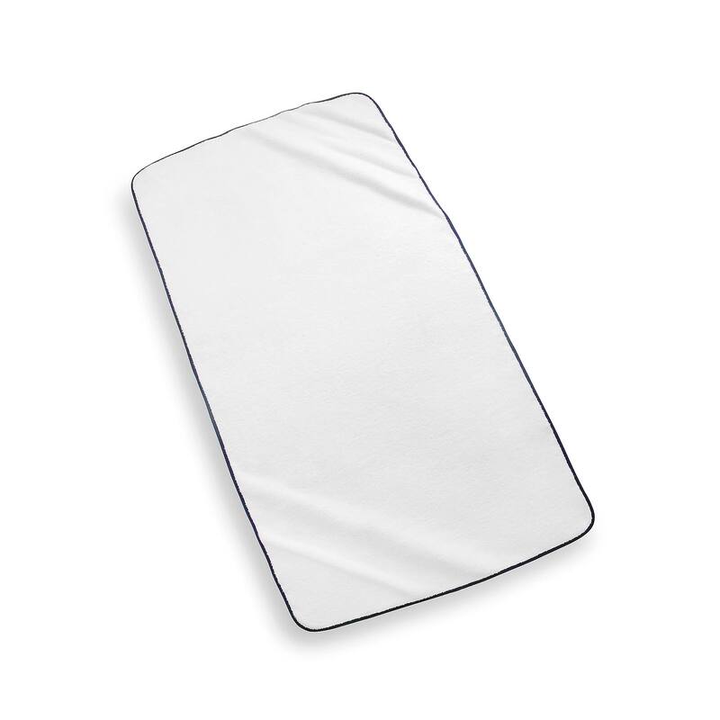 Kassatex DuCap Pool Towels - 35"x70" - White/Navy