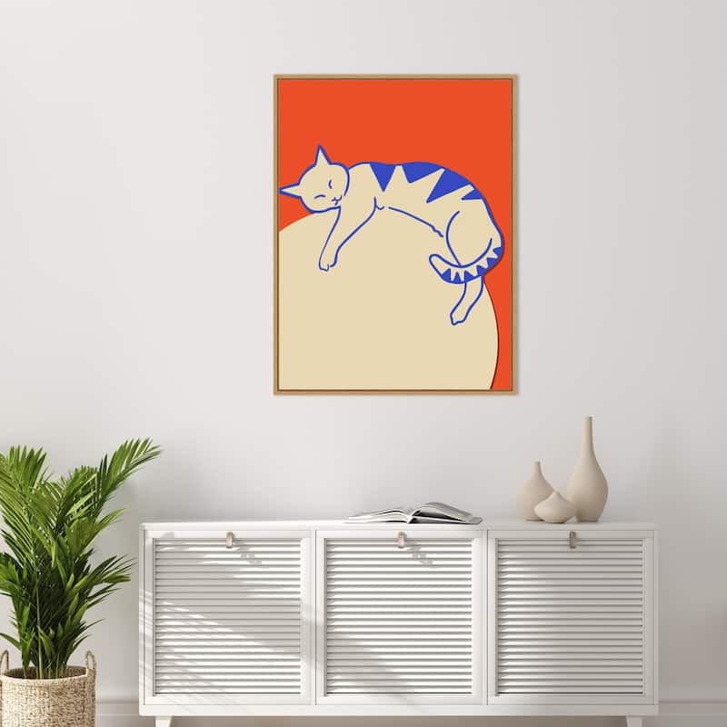 Catalyst by Uma Gokhale Framed Canvas Wall Art