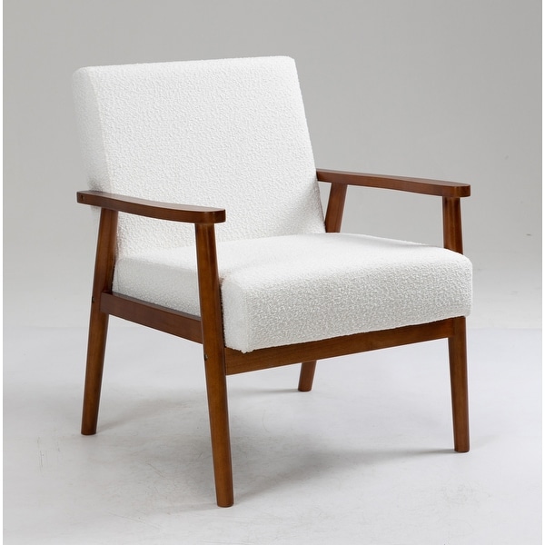 Ivory sales upholstered armchair